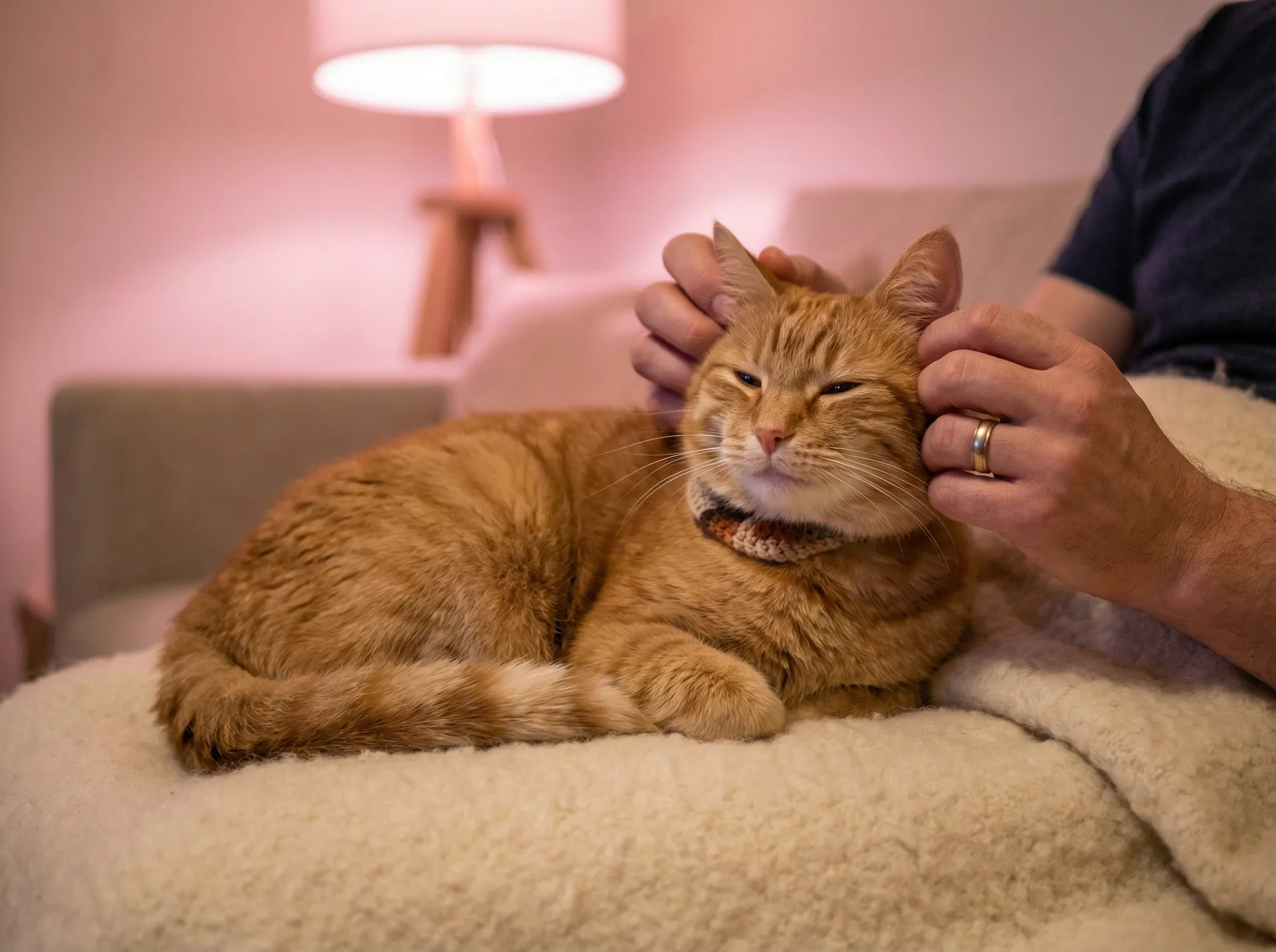 猫咪被温柔抚摸的幸福时刻 - 日本理论片